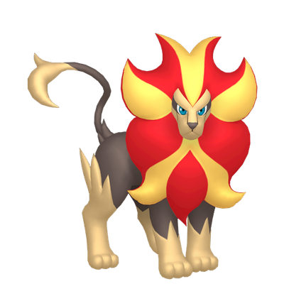 Pyroar - Pokémon Info, Stats, and where to find it - PokéPC - PokéPC
